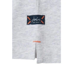 Joules Grey Finlay Long Sleeve Screenprint T-Shirt -Joules Shop unnamed file 1089