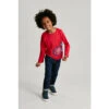 Joules Red Finlay Long Sleeve Screenprint T-Shirt -Joules Shop unnamed file 1104