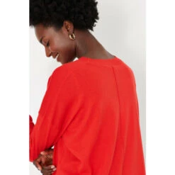 Joules Red Juniper Star Pointelle Jumper 13 Joules Red Juniper Star Pointelle Jumper -Joules Shop unnamed file 1605