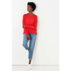 Joules Red Juniper Star Pointelle Jumper 15 Joules Red Juniper Star Pointelle Jumper -Joules Shop unnamed file 1607