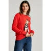 Joules Red Mariella Festive Intarsia Jumper 2 Joules Red Mariella Festive Intarsia Jumper -Joules Shop unnamed file 1610