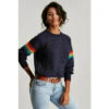Joules Blue Anna Balloon Sleeve Jumper