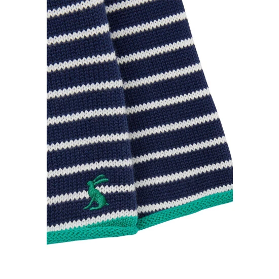 Joules Blue Winnie Intarsia Jumper 6 Joules Blue Winnie Intarsia Jumper - Image 4