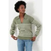 Joules Green Alyssa Collared V-Neck Jumper 1 Joules Green Alyssa Collared V-Neck Jumper -Joules Shop unnamed file 1811