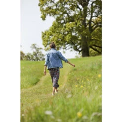 Joules Blue Zoey Frill Neck Long Shirt Dress -Joules Shop unnamed file 1928