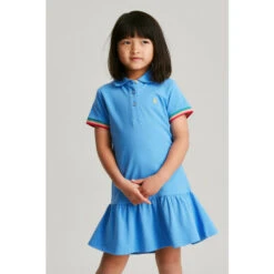 Joules Blue Orla Polo Dress