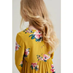 Joules Amora Yellow Tiered Woven Dress -Joules Shop unnamed file 2199
