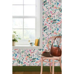 Joules Antique Creme Fields Edge Floral Antique Crème A4 Sample