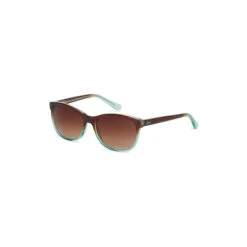 Joules Small Brown & Teal Blue Classic Graduated Bi-Colour Sunglasses