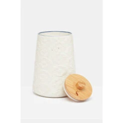 Joules Cream Large Storage Jar