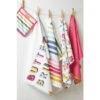 Joules 3 Pack Blue Bee And Striped Tea Towel Set
