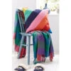 Joules Blue Chatsworth Check Throw -Joules Shop unnamed file 7391