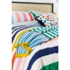 Joules Green Rainbow Stripe Throw -Joules Shop unnamed file 7396