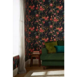 Joules French Navy Forest Chinoiserie French Navy A4 Sample