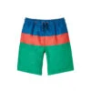 Joules Green Surfer Colourblock Longer Length Boardshorts -Joules Shop unnamed file 7686