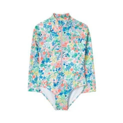 Joules Adena Long Sleeve White Swimsuit -Joules Shop unnamed file 7708