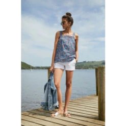 Joules Abby Cotton Blue Floral Cami -Joules Shop unnamed file 7738