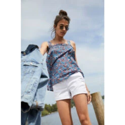 Joules Abby Cotton Blue Floral Cami -Joules Shop unnamed file 7743