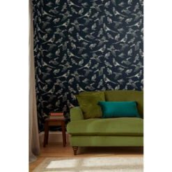 Joules French Navy Blue Hunting Birds French Navy A4 Sample