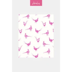 Joules Truly Pink Flirty Pheasants Truly Pink A4 Sample -Joules Shop unnamed file 90
